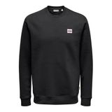 Only & Sons Onsdawson Erkek Sweatshirt 22033193, Siyah, S