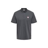 Only & Sons Onsdawson Reg Ss Polo Shirt T-Shirt, L, 26YW21000080_W210217, Gri, Erkek