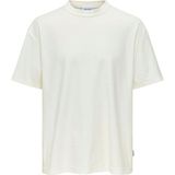 Only & Sons Onsdawud Loose Washed Ss Tee Erkek White T-Shirt - 22032313 - M