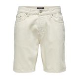 Only & Sons Onsedge Ecru 2044 Azg Dnm Shorts Kot şort Erkek