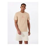 Only & Sons Onserhan Reg Ss Tee Cs Erkek Bej T-Shirt - 22035586