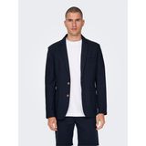 Only & Sons Onseve Casual Lınen 0048 Blazer Erkek Mavi Ceket - 22025788
