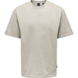 Only & Sons Onsfred Lıfe Rlx Ss Tee Noos Erkek Bej T-Shirt - 22022532 - 2XL