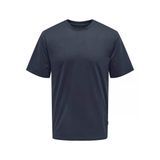 Only & Sons ONSFRED LIFE RLX SS TEE NOOS Erkek Blue T-Shirt - 22022532