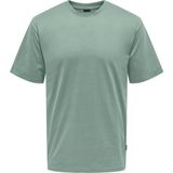 Only & Sons Onsfred Lıfe Rlx Ss Tee Noos Erkek Yeşil T-Shirt - 22022532 - M
