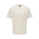 Only & Sons Onsfred Rlx Ss Tee Noos Erkek Tişört, Antik Beyaz, XXL