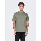 Only & Sons Onsfred Rlx Ss Tee Noos Gri Castor Gray Erkek T-shirt