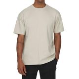 Only & Sons Onsfred Rlx Ss Tee Noos Gümüş Astar Erkek T-shirt