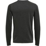 Only & Sons Onsgarson 12 Wash Crew Knıt Noos Erkek Siyah Kazak - 22006806 - XS