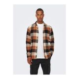 Only & Sons Onsgudmund Ls 3T Check Shırt Noos Erkek Gri Uk Gömlek - 22020301