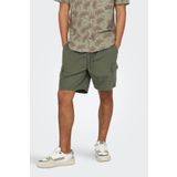 Only & Sons ONSKAL CARGO 0287 SHORTS Yeşil Erkek Şort