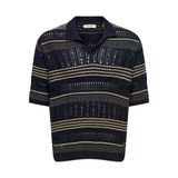 Only & Sons Onskarlos Rlx Ss Resort Polo Knıt Erkek Mavi Kazak - 22033570