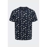 Only & Sons Onskendall Reg Dıtsy Ss Tee Erkek Dark Navy T-Shirt - OS22028732 - M