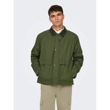 Only & Sons Onskosmo Jacket Otw Vd Erkek Ceket 22031626 - Haki - --