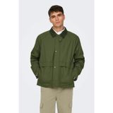 Only & Sons Onskosmo Regular Fit Ceket Yaka Erkek Mont 22031626 Olive