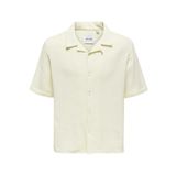 ONLY & SONS Onskyle 0158 SS erkek tişörtü, Egret, M