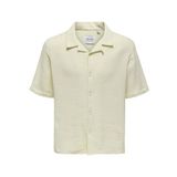 ONLY & SONS Onskyle 0158 SS erkek tişörtü, Egret, S
