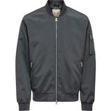 Only & Sons Onslando Regular Fit Kolej Yaka Mont Erkek Mont 22036701 - Gri - XL