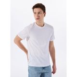 Only & Sons Onslevı Lıfe Reg Text T-Shirt, M, 24YW21000079, Beyaz, Erkek