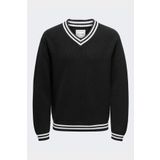 Only & Sons ONSLIMA LIFE REG 5 MIX BOX KNIT BTS Erkek Siyah Kazak - 22031007