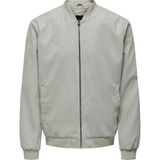 Only & Sons Onslucas Bomber Gri Erkek Ceket 22027463 - XL