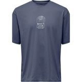 Only & Sons Onsmalık Lıfe Rlx Ss Tee Tr Erkek Mavi T-Shirt - 22039103 - XL