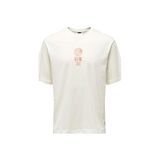 Only & Sons Onsmalık Lıfe Rlx Ss Tee Tr Relax Fit Kısa Kollu Tişört, L, 22039103, EKRU, Erkek