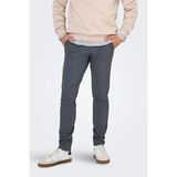 Only & Sons Onsmark Slim Fit Normal Bel Dar Paça Pantolon Erkek Pantolon 22030256 - Mavi - 29 - 30