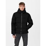 Only & Sons Onsmarshall Life Down Jacket Otw Erkek Mont - Siyah - XL