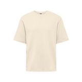 Only & Sons Onsmoab Life Rlx Ss Sweat Krem Erkek Sweatshirt