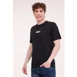Only & Sons Onspalm Logo Reg Ss Tee C Siyah Erkek Kısa Kol T-shirt