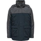 Only & Sons Onssean Regular Fit Kapüşonlu Mont Erkek Mont 22025939 - Lacivert - Gri