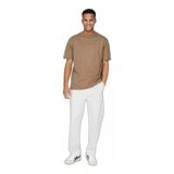 Only & Sons Onssınus Loose 0007 Cot Lın Pant Noos Erkek Beyaz Pantolon - 22028267