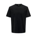 Only & Sons Onssmart Lıfe Reg Ss Tee Erkek Siyah T-Shirt - 22026726