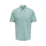 Only & Sons ONSTARP SLIM PIQUE BTN DOWN SS SHIRT Erkek Mavi KK Gömlek - 22026106