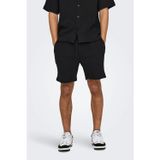 Only & Sons ONSTEL-PAS 0158 SHORTS Siyah Erkek Şort
