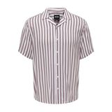 Only & Sons ONSWAYNE LIFE SS VISCOSE SHIRT NOOS Erkek Gömlek, Lila, S