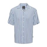 Only & Sons ONSWAYNE LIFE SS VISCOSE SHIRT NOOS Erkek Gömlek, Mavi, M