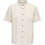 Only & Sons Onswılson Reg Ss 030 Shırt Erkek Beyaz Gömlek - 22037198