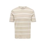 Only & Sons ONSWYLER LIFE REG 14 SS STRIPED KNIT Erkek Gri Kazak - OS22032764