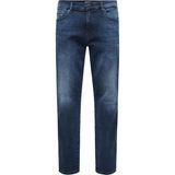 Only & Sons Orta Bel Dar Koyu Mavi Erkek Denim Pantolon 22027900 ONSWEFT EY BOX JEANS NOOS