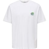 Only & Sons Pokemon Life Erkek Beyaz Tişört (22037659-BWG) - 2XL