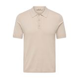 Only & Sons Polo Yaka Normal Kesim Gümüş Astar Erkek Kazak