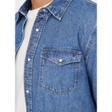 Only & Sons Regular Fit Indigo Erkek Denim Gömlek Onsbane 3247 Dnm S - İndigo - XL