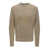 Only & Sons Regular Fit Kazak, S, 22030208, haki, Erkek