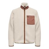 Only & Sons Sherpa Ceket, M, EW21GY112383, Bej, Erkek