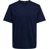 Only & Sons Vans Onssmart Lıfe Reg Ss Tee Erkek Mavi T-Shirt - 22026726