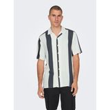 Only & Sons Wayne Lıfe Reg Vıscose Erkek Lacivert Gömlek 22026100-04