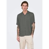 Only & Sons Yeşil Erkek Gömlek 22024164 Onsdash Lıfe Res Shırt Nos
