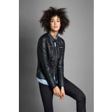 ONLY Suni Deri Ceket Onlbandit Faux Leather Biker Sıyah
